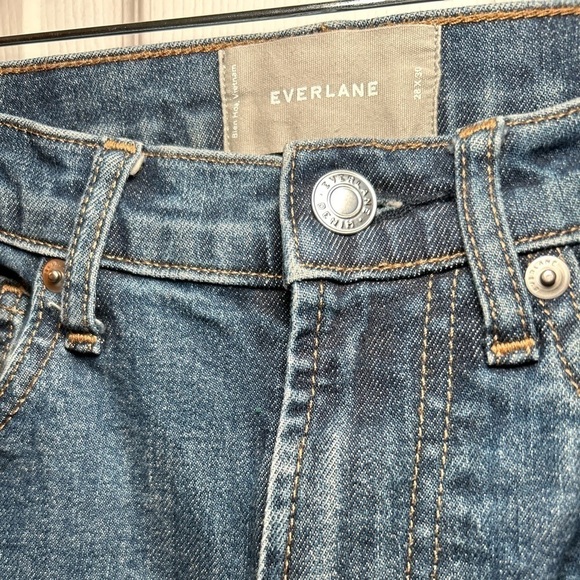 NWOT EVERLANE Men’s The Classic Straight Jean- Size 28 X 30 - Picture 6 of 9
